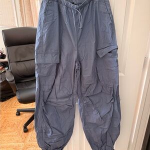 Wilfred Slate Blue Cargo Joggers